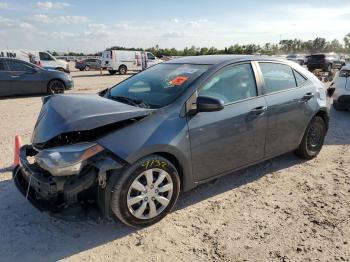  Salvage Toyota Corolla