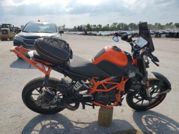  Salvage KTM Motorcycle