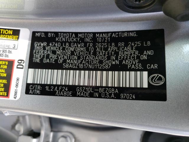 Lexus Es 350 Base Image 12