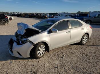  Salvage Toyota Corolla