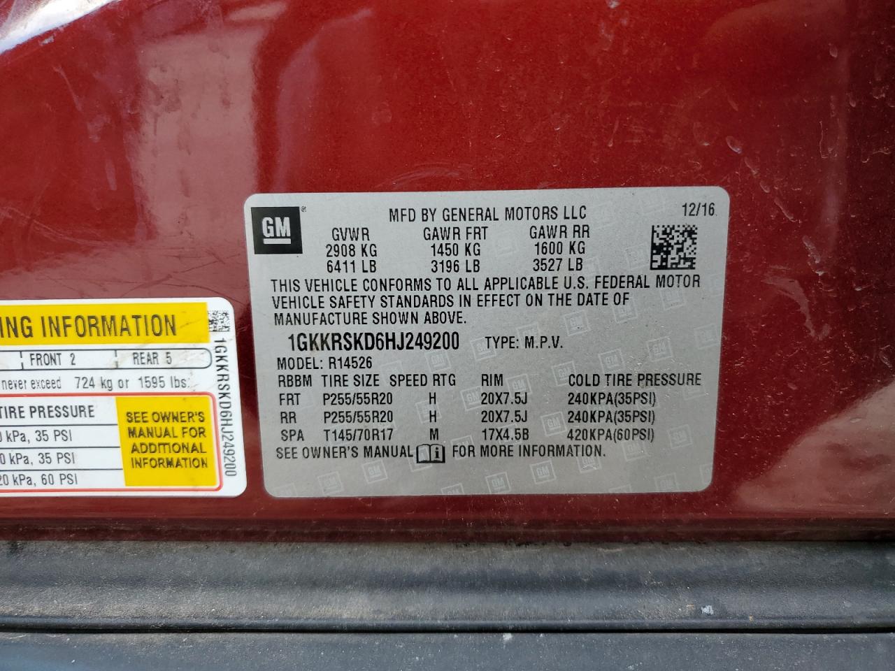 GMC Acadia Slt-2 Image 10