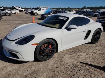  Salvage Porsche Cayman