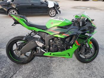  Salvage Kawasaki Zx636 K