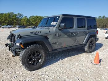  Salvage Jeep Wrangler