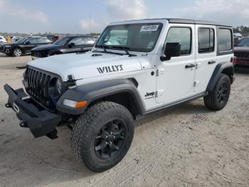  Salvage Jeep Wrangler