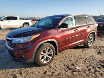  Salvage Toyota Highlander