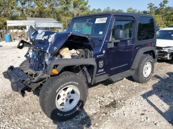  Salvage Jeep Wrangler