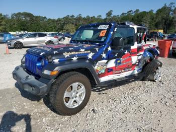  Salvage Jeep Wrangler