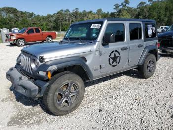  Salvage Jeep Wrangler