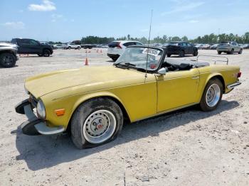  Salvage Triumph Car Convertibl