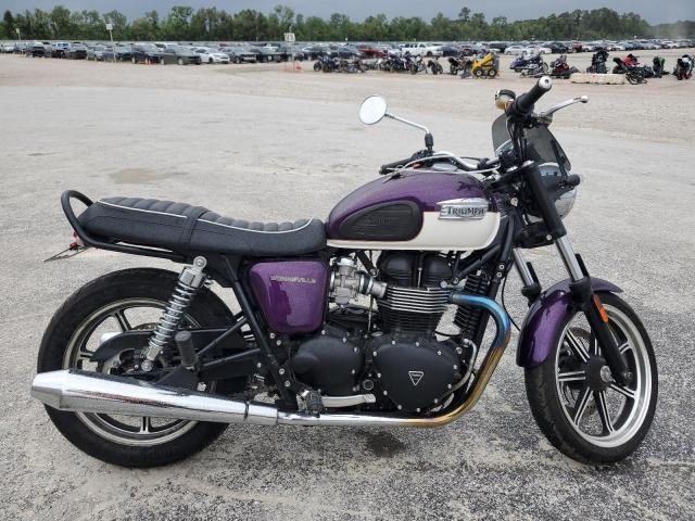  Salvage Triumph Motorcycle Motrcycle