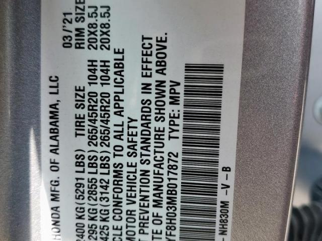 Honda Passport Elite Image 4