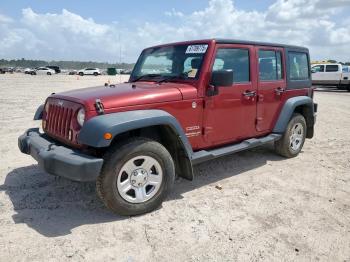  Salvage Jeep Wrangler