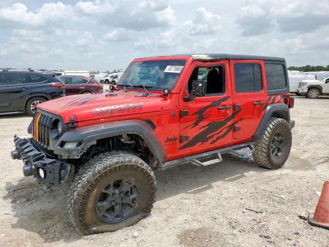 Salvage Jeep Wrangler