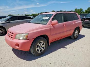  Salvage Toyota Highlander