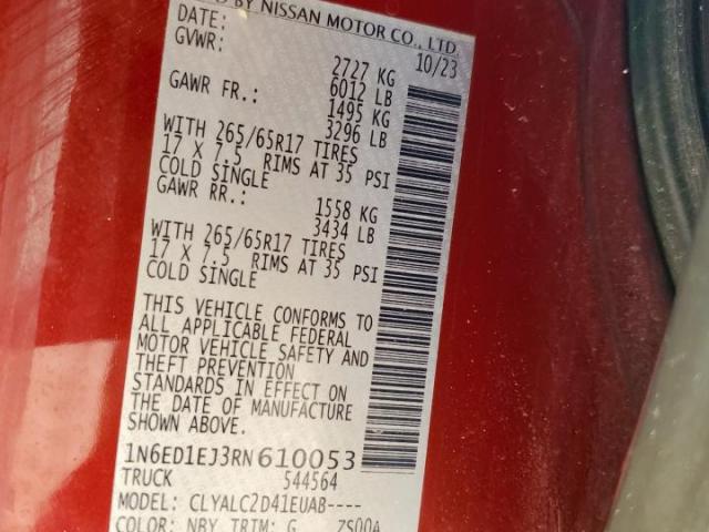 Nissan Frontier S Image 7