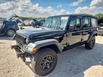  Salvage Jeep Wrangler
