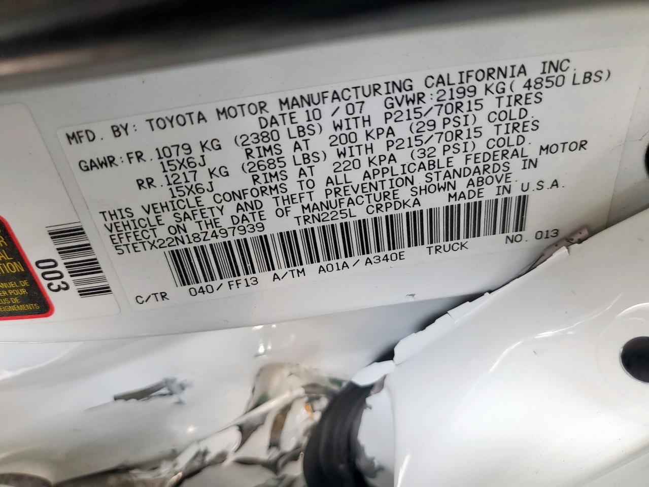 Toyota Tacoma Access Cab Image 11