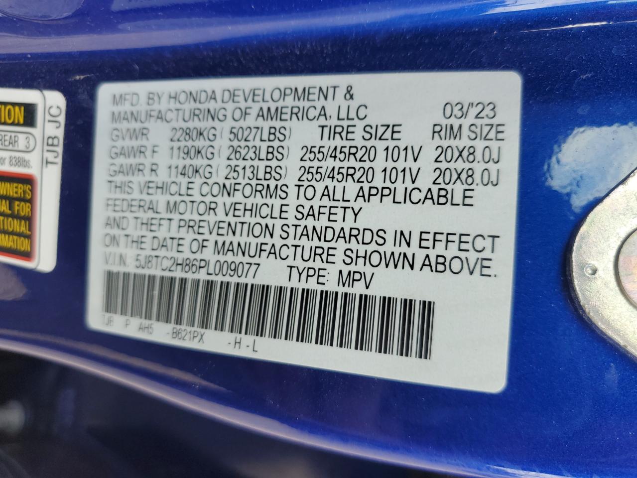 Acura RDX A-spec Advance Image 5