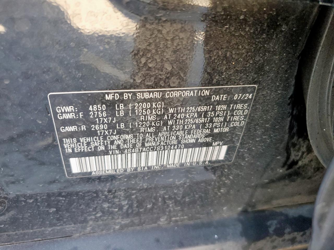 Subaru Outback Premium Image 11