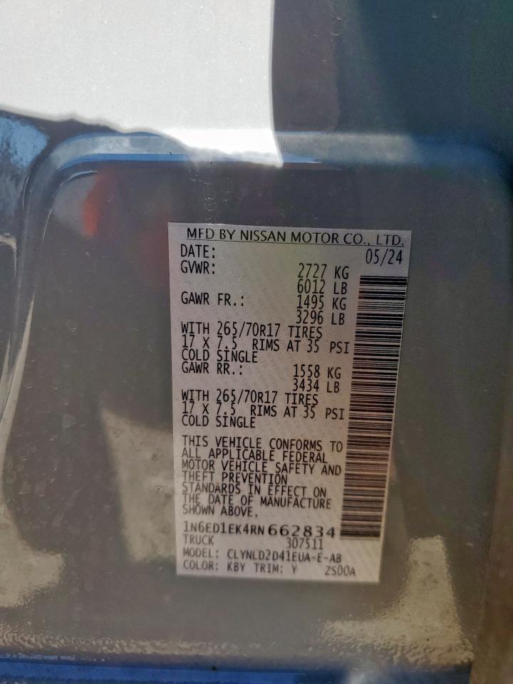 Nissan Frontier S Image 10