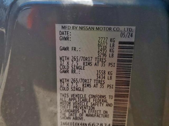 Nissan Frontier S Image 10