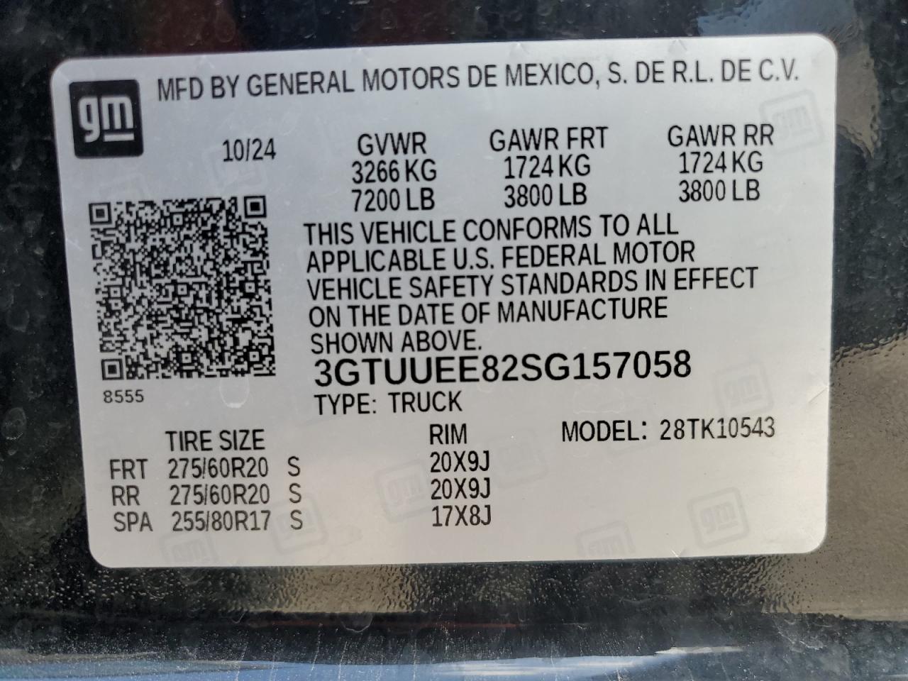 GMC Sierra K1500 At4 Image 12