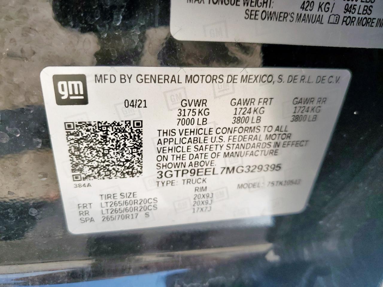 GMC Sierra K1500 At4 Image 12