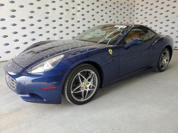  Salvage Ferrari California