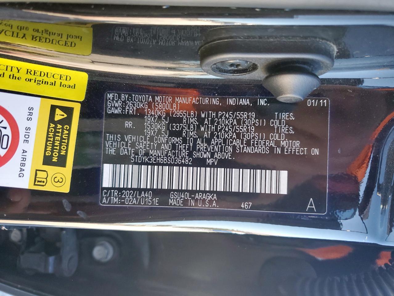 Toyota Highlander Limited Image 11