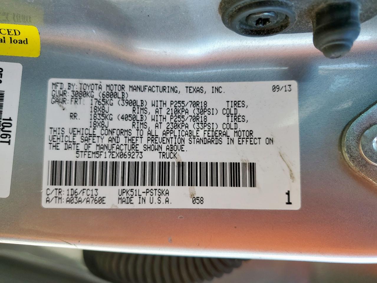 Toyota Tundra Crewmax Sr5 Image 9