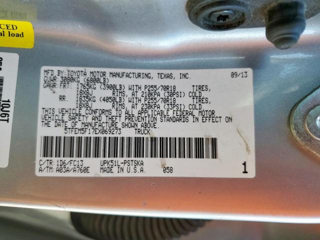 Toyota Tundra Crewmax Sr5 Image 9