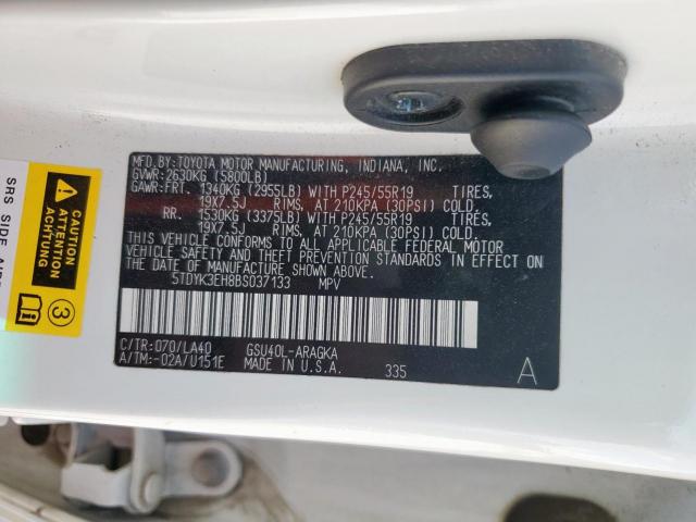 Toyota Highlander Limited Image 11