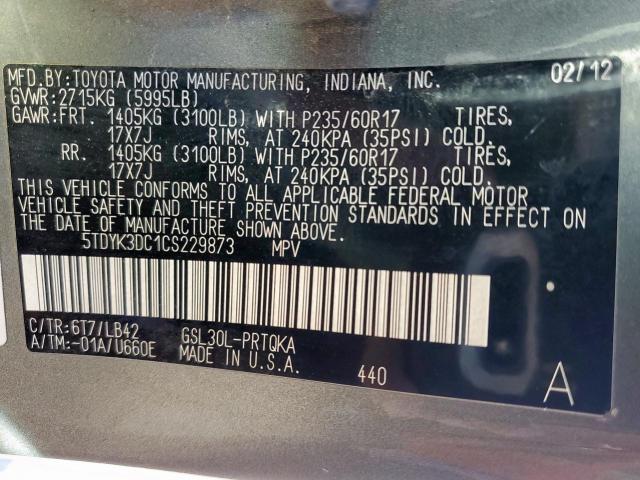 Toyota Sienna Xle Image 13