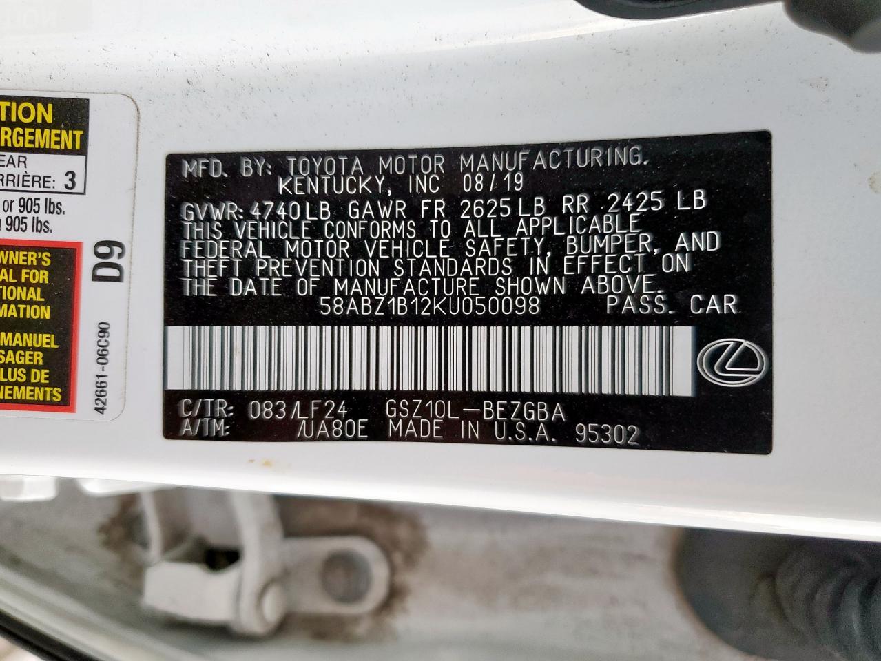 Lexus Es 350 Image 10