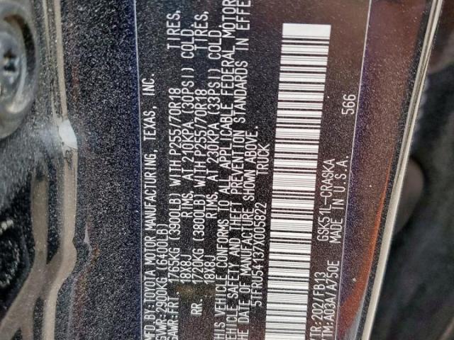 Toyota Tundra Double Cab Sr5 Image 10