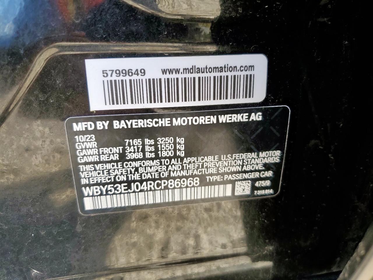 BMW I7 Xdrive6 Xdrive60 Image 6