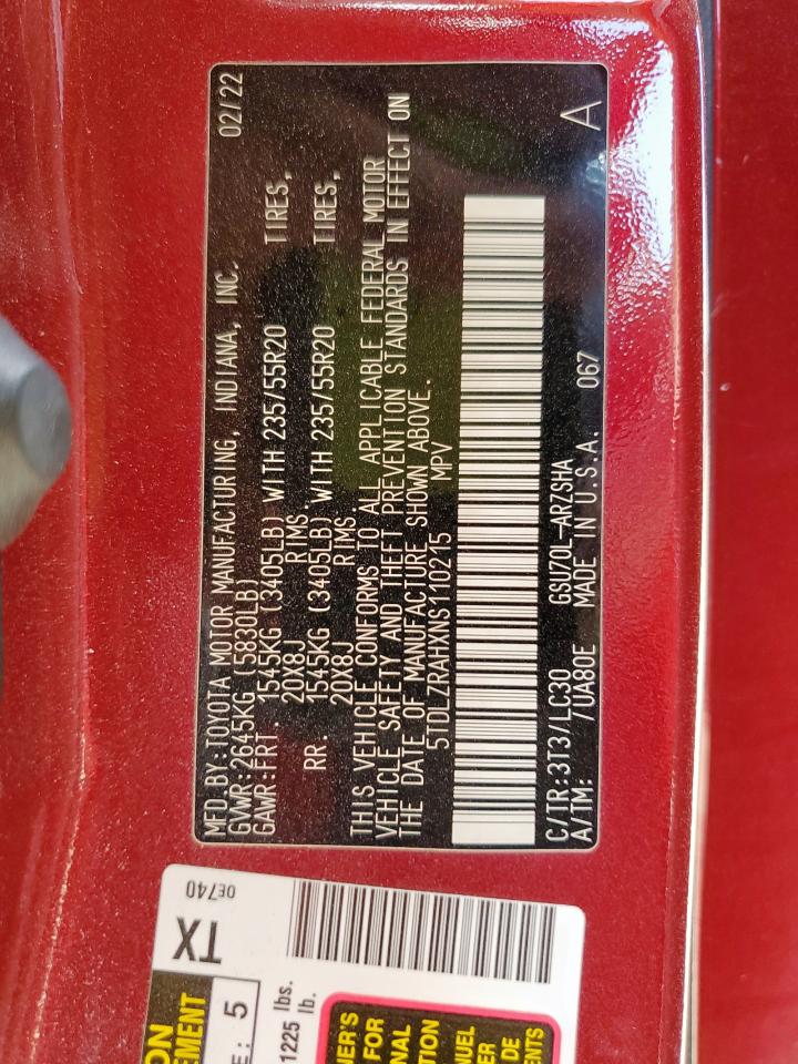 Toyota Highlander Xse Image 7