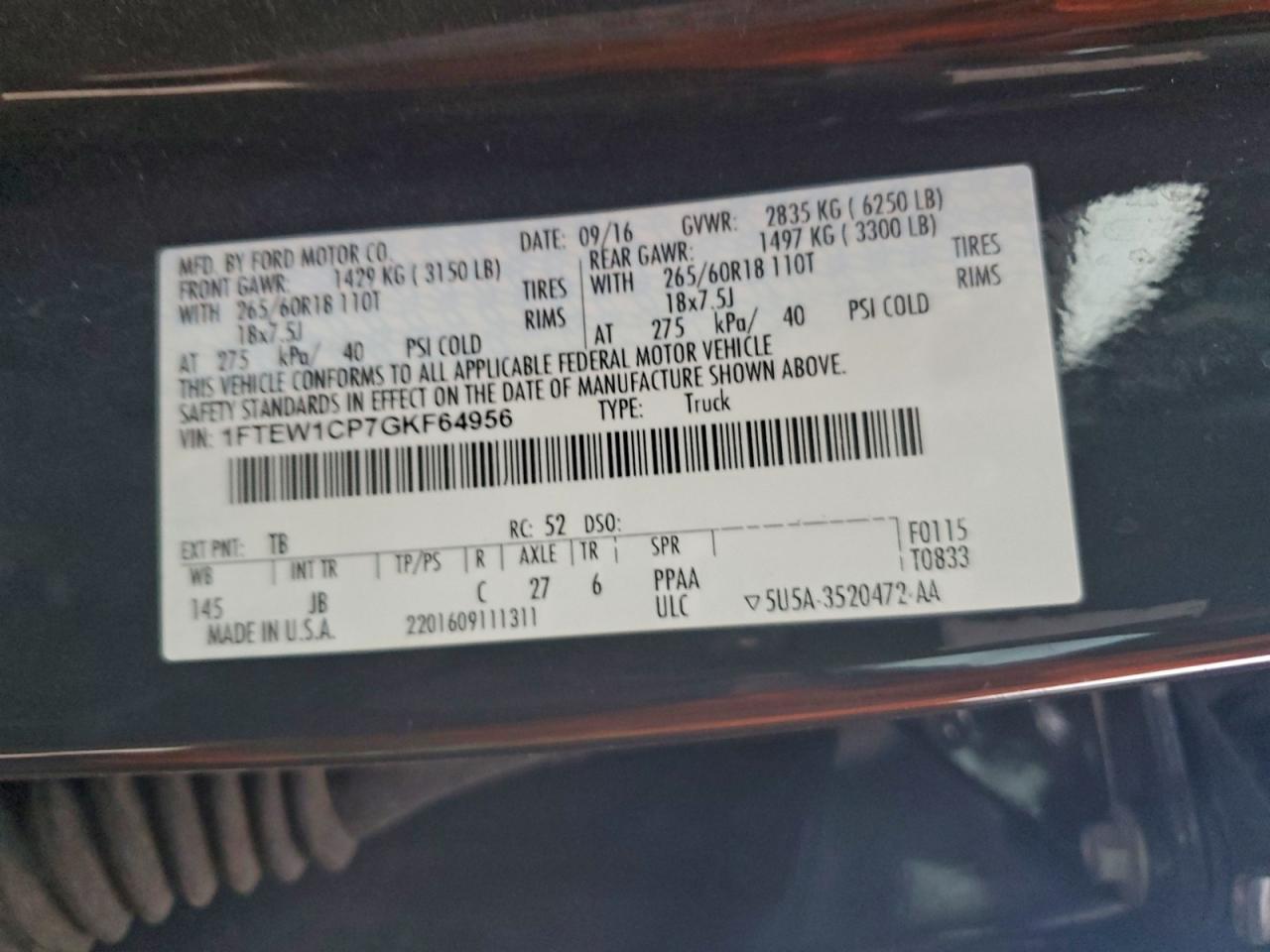 Ford F-150 Supercrew Image 7