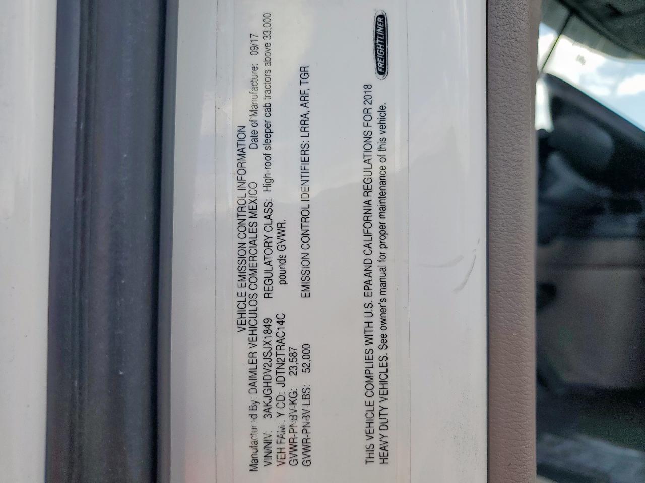 Freightliner Cascadia 1 Image 6