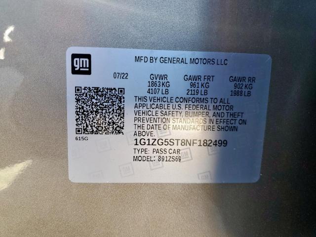 Chevrolet Malibu Rs Image 9