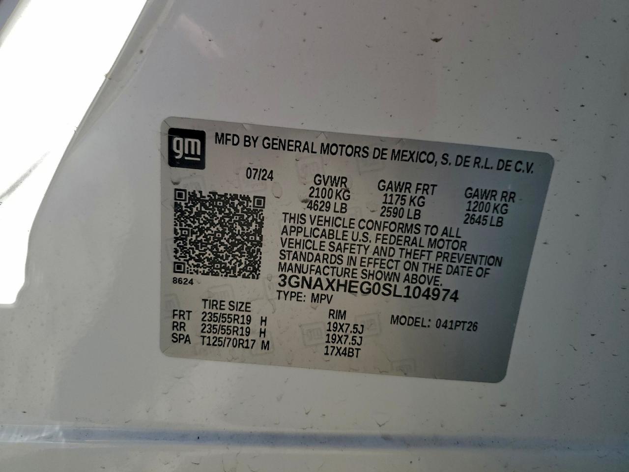 Chevrolet Equinox Lt Image 11