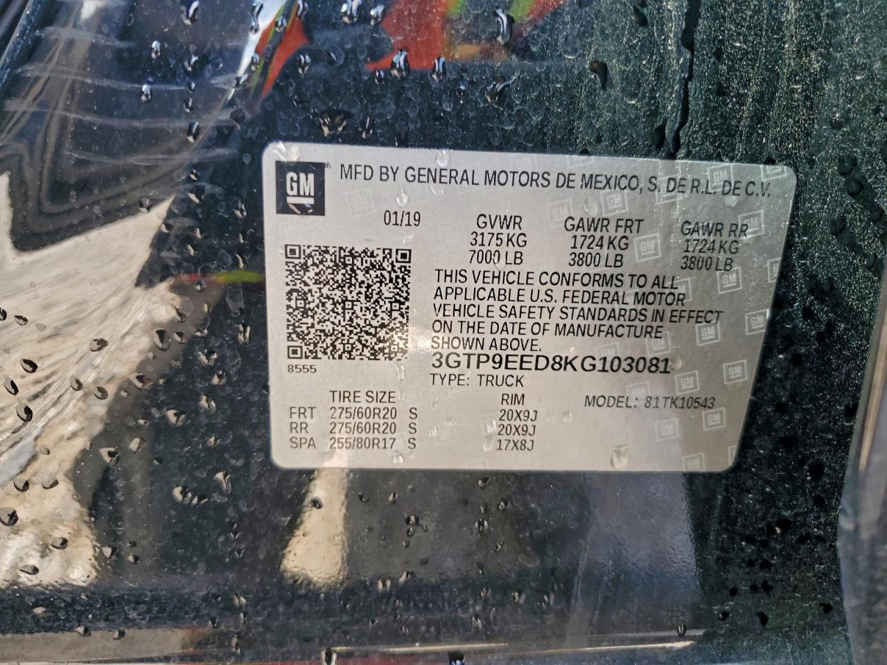 GMC Sierra K1500 At4 Image 8