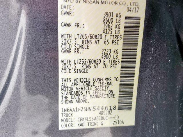 Nissan Titan Sl Image 9