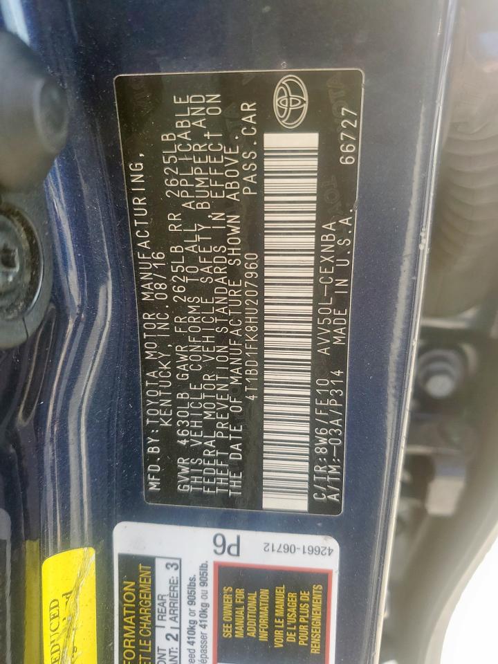 Toyota Camry Hybrid Image 9