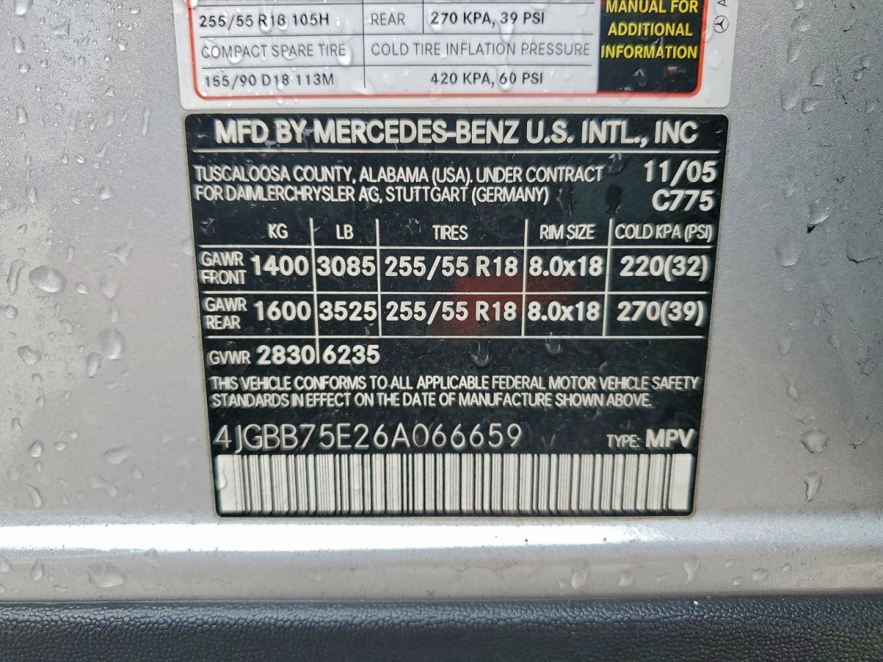 Mercedes-Benz M-Class 500 Image 12