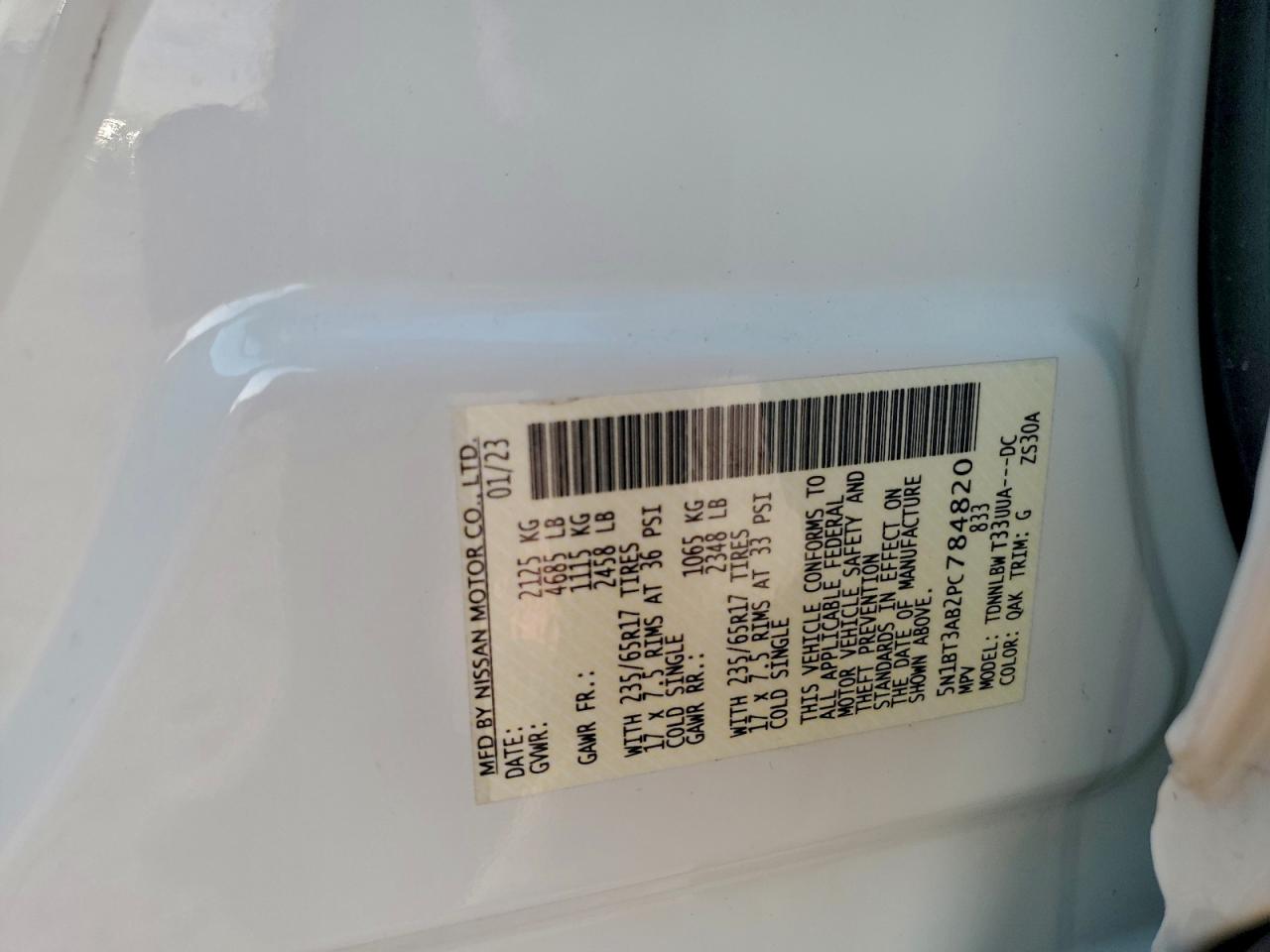 Nissan Rogue S Image 13