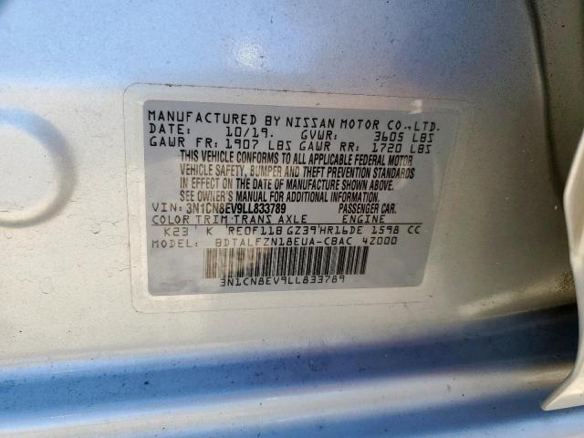 Nissan Versa Sv Image 12