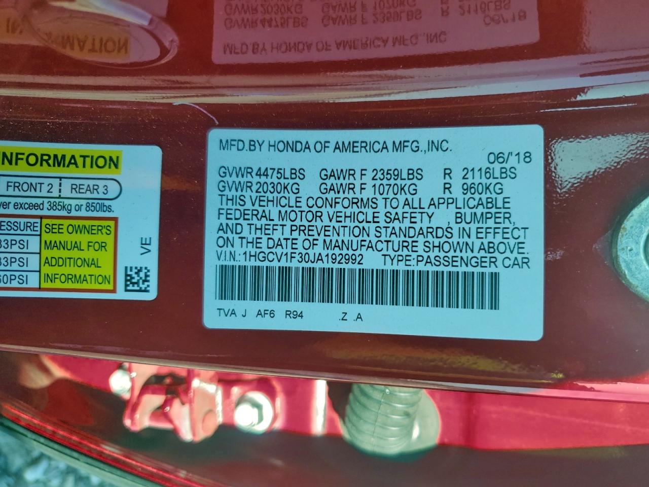 Honda Accord Sport Image 5