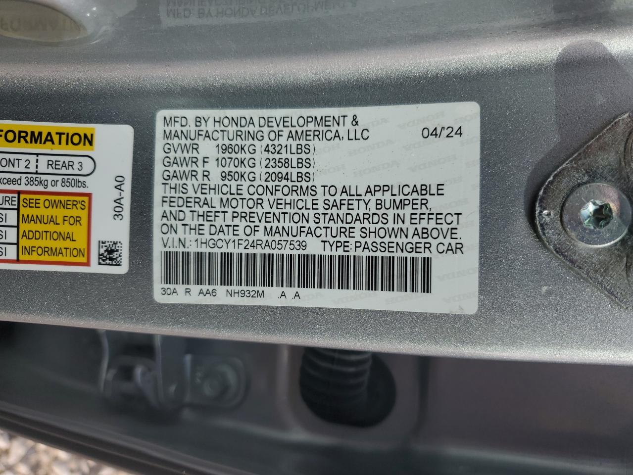 Honda Accord Lx Image 9